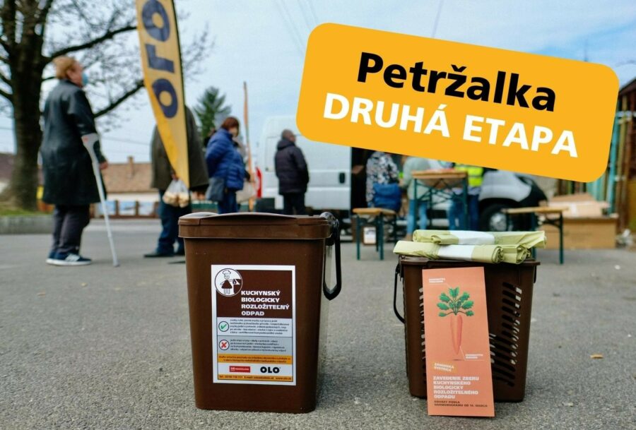 Druhá etapa Petržalka – od 28. mája 2022 distribuujeme obyvateľom balíčky na zber kuchynského bioodpadu