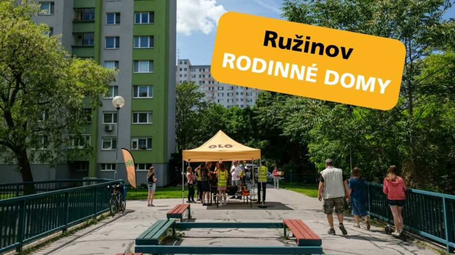 Rodinné domy v Ružinove (prvá etapa) – od 9. júna 2022 distribuujeme obyvateľom balíčky na zber kuchynského bioodpadu